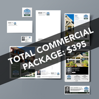 Commercial Division Marketing Package* ($395 total, $197.50 due at checkout)